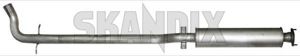Front silencer 30636448 (1014009) - Volvo S60 (-2009) - front silencer Own-label addon add on material without