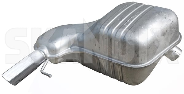 Endschalldämpfer 9492907 (1014015) - Volvo S60 (-2009) - ОЕ-Nummern: 8649280 - Keywords: auspufftopf endschalldaempfer endtopf nachschalldaempfer resonator s60 schalldaempfer Original endrohrblende mit rohrschelle verchromter