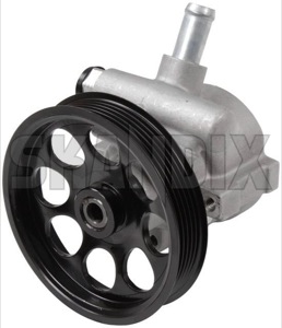 Hydraulic pump, Steering system 5061841 (1014132) - Saab 9-3 (-2003) - hydraulic pump steering system Own-label pulley without