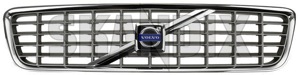 Radiator grill with Rod with Emblem 8659947 (1014333) - Volvo S80 (-2006) - grille radiator grill with rod with emblem Genuine emblem rod with