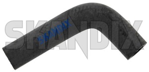 Heater hose Heat exchanger Outtake 1308382 (1014396) - Volvo 700, 900 - heater hose heat exchanger outtake skandix SKANDIX air conditioner exchanger for heat outtake upper vehicles without