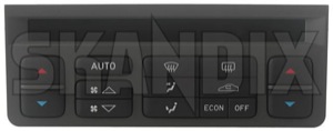 Control panel, Air conditioner 12762731 (1014721) - Saab 9-5 (-2010) - ac acc control panel control panel air conditioner control unit ecc Genuine automatic climate control exchange for part vehicles with