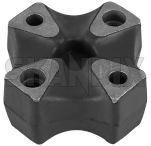 Joint, Steering column Disc joint 664428 (1014744) - Volvo 140, 164, P1800, P1800ES - 1800e hardy disc joint steering column disc joint p1800e skandix SKANDIX addon add on disc joint material without