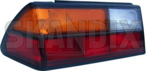 Combination taillight left with Fog taillight 8585879 (1014971) - Saab 90, 900 (-1993) - backlight combination taillight left with fog taillight taillamp taillight Own-label bulb fog holder left seal taillight with without