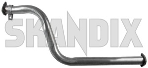 Downpipe single tube 9135451 (1015130) - Volvo 700, 900 - downpipe single tube exhaust pipe header pipe Own-label single tube