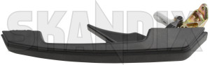Door handle front left rear left black without Seals 6846646 (1015296) - Volvo 700, 900 - closing handles door handle front left rear left black without seals doorhandles handles opening handles Own-label black front left rear seals without