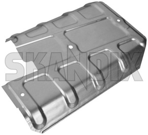 Heat protection shield, Tow coupling 30816663 (1015439) - Volvo S40, V40 (-2004) - heat protection shield tow coupling Genuine 