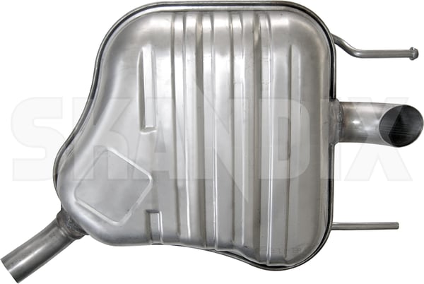 Rear Silencer 32017524 (1015461) - Saab 9-3 (2003-) - ОЕ-Numbers: 12805441 - Keywords: end silencer muffler mufler rear silencer Genuine clamp hidden pipe tailpipe without