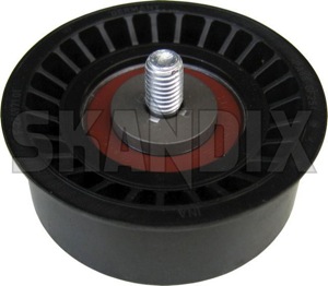 Guide pulley, Timing belt 55350580 (1015466) - Saab 9-3 (2003-) - guide pulley timing belt Own-label outlet side