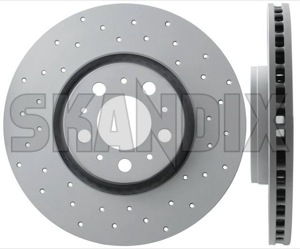 Brake disc Front axle perforated internally vented Sport Brake disc 31423325 (1015488) - Volvo S60 (-2009), V70 P26 (2001-2007), XC90 (-2014) - brake disc front axle perforated internally vented sport brake disc brake rotor brakerotors rotors zimmermann Zimmermann abe  abe  16 16,5 165 16 5 2 316 316mm additional and axle brake certification disc fits front general inch info info  internally left mm note perforated pieces please right sport vented with