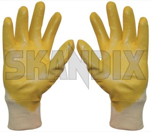 Gloves  (1015815) - universal  - gloves Own-label 22 22cm 8 cm coated m nitril sahara