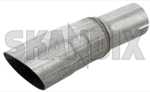 Exhaust pipe exposed Tailpipe 31372167 (1015821) - Volvo S70, V70 (-2000) - exhaust pipe exposed tailpipe Own-label allwheel all wheel awd clamp drive exposed oval pipe tailpipe without