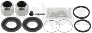 Repair kit, Boot Brake caliper Rear axle for one Brake caliper  (1015840) - Volvo 140, 164 - repair kit boot brake caliper rear axle for one brake caliper skandix SKANDIX 36 36mm axle bleeder bleederscrew brake caliper caps caps caps  circlip dust for girling grease lock locking mm one piston ratainer rear ring rings screw seals securing snap special system with