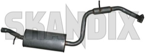 Middle silencer 30617327 (1015982) - Volvo S40, V40 (-2004) - middle silencer Own-label addon add on material without