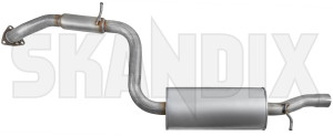 Middle silencer 30652227 (1015984) - Volvo S40, V40 (-2004) - middle silencer Own-label addon add on material without