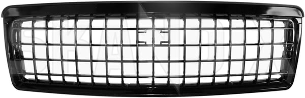 Gitter, Kühlergrill ohne Emblem mit Rechteckgitter  (1016007) - Volvo 850 - Keywords: 850 854 855 frontgrille gitter gitter kuehlergrill ohne emblem mit rechteckgitter grille kuehlergrille kuelergril kuelergrill Hausmarke emblem mit ohne rechteckgitter schwarz waffelgitter waffelgrill