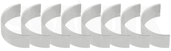 Big end bearings 1st Oversize Kit (1016030) - Saab 9-3 (-2003), 9-5 (-2010), 90, 900 (1994-), 900 (-1993), 9000, 99 - Keywords: big end bearings 1st oversize kit Own-label 0,25 025mm 0 25mm 0,25 025 0 25 1st kit mm oversize