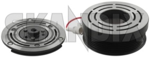 Magnetkupplung, Klimakompressor 4759981 (1016080) - Saab 9-3 (-2003) - 93 93 9 3 klimakompressorkupplung klimakompressormagnetkupplung kompressorkupplung kompressormagnetkupplung magnetkupplung klimakompressor magnetkupplungen Hausmarke 
