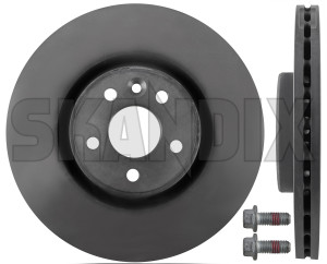Brake disc Front axle internally vented 31499996 (1016097) - Volvo S60 (2011-2018), S80 (2007-), V60 (2011-2018), V70 (2008-), XC70 (2008-) - brake disc front axle internally vented brake rotor brakerotors rotors Genuine 17,5 175 17 5 17,5 175inch 17 5inch 2 336 336mm additional and axle fits front inch info info  internally left mm note pieces please right vented