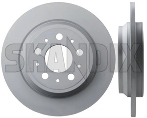 Brake disc Rear axle non vented 31262097 (1016138) - Volvo S70, V70 (-2000), V70 XC (-2000) - brake disc rear axle non vented brake rotor brakerotors rotors zimmermann Zimmermann 2 additional allwheel all wheel awd axle drive except for info info  model non note pieces please rear solid v70r vented xwd