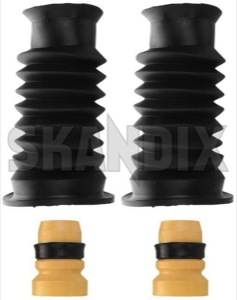 Bump stop, Suspension Kit for both sides  (1016186) - Saab 9-5 (-2010) - blocks bump stop suspension kit for both sides helper springs rubber buffers strut bump stop supporting spring Own-label axle both drivers for front kit left passengers right side sides
