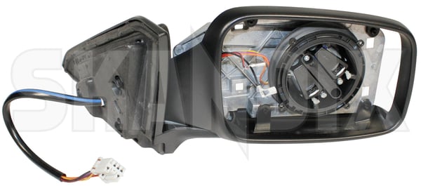 Outside mirror right 30623548 (1016269) - Volvo S40, V40 (-2004) - ОЕ-Numbers: 30857880 - Keywords: outside mirror right Genuine actuator adjustment cap cover covering electric for glass heatable mirror not right with without