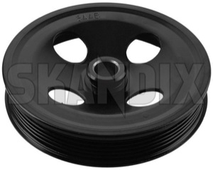 Belt pulley, Steering system 4528717 (1016306) - Saab 9000 - belt pulley steering system Genuine 