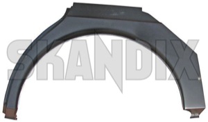 Repair panel, Wheel arch rear outer left  (1016377) - Saab 900 (-1993), 99 - body parts body repair fender panel repair panel wheel arch rear outer left repair sheet metal repairpanel rustparts table sheet tablesheet wheelarch wing Own-label left outer rear