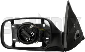 Housing, Outside mirror left 4932018 (1016691) - Saab 9-3 (-2003), 900 (1994-) - housing outside mirror left Genuine actuator cap cover covering for glass left mirror with without