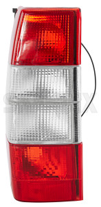 Combination taillight left red-white  (1016703) - Volvo 900, V90 (-1998) - backlight combination taillight left red white combination taillight left redwhite taillamp taillight Own-label bulb holder left redwhite red white seal with without