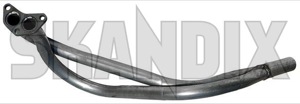 Downpipe double tube 3286922 (1016801) - Volvo 300 - downpipe double tube exhaust pipe header pipe Own-label double tube