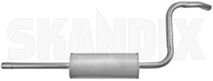 Front silencer  (1016810) - Volvo 300 - front silencer Own-label catalytic clamp converter for pipe vehicles without