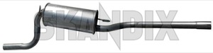Rear Silencer  (1016812) - Volvo 300 - end silencer rear silencer Own-label clamp pipe without