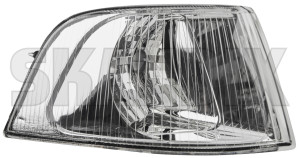Indicator, front right clear glass 30621832 (1016845) - Volvo S40, V40 (-2004) - frontindicator indicator front right clear glass Own-label bulb checked clear dual etype e type glass headlight holder right without