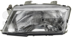Headlight left H4 32019332 (1016998) - Saab 9-3 (-2003) - headlight left h4 Own-label aiming bulb for h4 headlight left motor righthand right hand traffic without