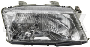 Headlight right H4 32019333 (1016999) - Saab 9-3 (-2003) - headlight right h4 Own-label aiming bulb for h4 headlight motor right righthand right hand traffic without