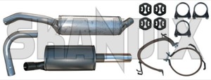 Sports silencer set from Catalytic converter  (1017014) - Volvo 700, 900 - sports silencer set from catalytic converter simons Simons 2,5 25 2 5  2,5 25inch 2 5 inch 63,5 635 63 5 63,5 635mm 63 5mm 80 80mm addon add on axle catalytic certificate converter for from inch material mm multilink roadworthy round single single  vehicles with without