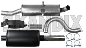 Sports silencer set from Catalytic converter  (1017016) - Volvo 700, 900 - sports silencer set from catalytic converter simons Simons abe  abe  addon add on axle catalytic certificate certification compulsory converter for from general material registration rigid roadworthy round single single  vehicles with without