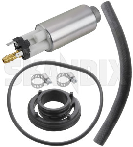 Fuel pump Repair kit  (1017569) - Saab 9-3 (-2003), 9-5 (-2010), 900 (1994-), 9000 - fuel pump repair kit Own-label      bio clamps except for fuel gasket gasket  hose injection isolator kit model petrol pot power pump repair repairkit repairset set swirl tank with