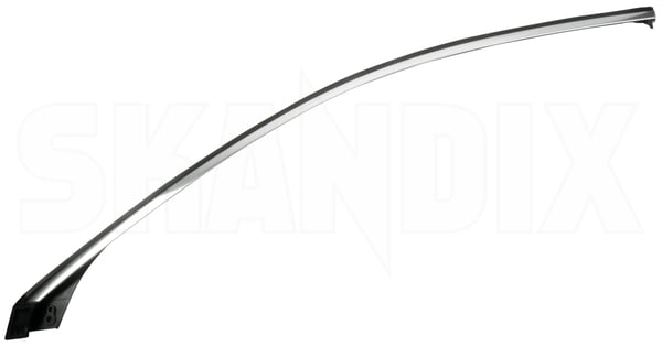 Trim moulding, Glas Side window, door front left chrome 31301874 (1017654) - Volvo S80 (2007-), V70 (2008-), XC70 (2008-) - ОЕ-Numbers: 30784265 - Keywords: trim moulding glas side window door front left chrome window scraper Genuine chrome door front left side tm02 window window