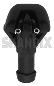 Nozzle, Windscreen washer centre for Windscreen 8620009 (1017713) - Volvo S80 (-2006) - nozzle windscreen washer centre for windscreen squirter jet nozzle window washer nozzle wiper washer nozzle Own-label centre cleaning for window windscreen
