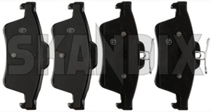 Brake pad set Rear axle 32373164 (1017819) - Volvo C30, C70 (2006-), S40, V50 (2004-) - brake pad set rear axle Own-label axle rear