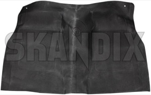 SKANDIX Shop Volvo Ersatzteile: Fußmatte, einzeln Gummi grau vorne