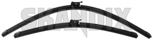 Wiper blade for Windscreen Flat Kit for both sides 32341313 (1017903) - Volvo C30, S40 (2004-), V50 - wiper blade for windscreen flat kit for both sides wipers Genuine aero both cleaning drive drivers flat flatbarwipers for hand kit left lefthand left hand lefthanddrive lhd passengers right side sides vehicles window windscreen