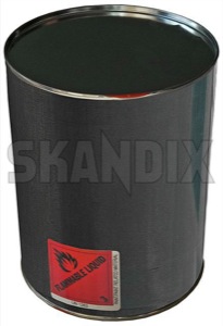 Engine paint red 1000 ml 9434623 (1017971) - Volvo 120, 130, 220, 140, 164, P1800, P1800ES, PV - 1800e engine paint red 1000 ml p1800e Own-label 1000 1000ml can ml red
