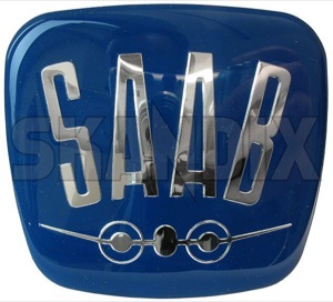 Emblem Bonnet adhesive gel label 821586 (1017979) - Saab 95, 96 - badges emblem bonnet adhesive gel label Own-label adhesive bonnet gel label