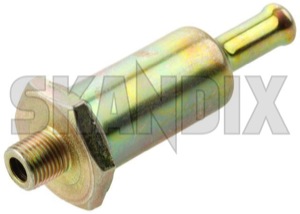 Fuel filter Petrol  (1018026) - Volvo 120, 130, 220, 140, 164, P1800, P1800ES, PV, P210 - 1800e fuel filter petrol fuelfilter p1800e petrolfilter Own-label 1013839 duty filter heavy in inline line petrol pipe reinforced