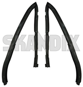 Window Seal Ventilation window Kit for both sides  (1018121) - Volvo P445, P210 - gasket packning rubber rubberseal trim window seal ventilation window kit for both sides windows windowseal Own-label both door driver drivers flipper for kit left passenger passengers quarter right side sides vent ventilation window