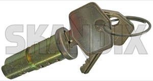Lock cylinder for Driver door 655800 (1018246) - Volvo 120, 130, 220 - lock cylinder for driver door locking cylinder Own-label 2 door driver for keys with