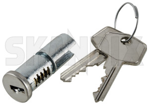 Lock cylinder for Passenger door 655802 (1018247) - Volvo 120, 130, 220 - lock cylinder for passenger door locking cylinder Own-label 2 door for keys passenger with